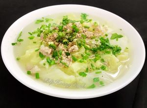 Hình của món Canh Cải Thảo Nấu Thịt.