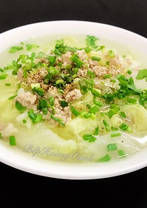 Hình của món Canh Cải Thảo Nấu Thịt.