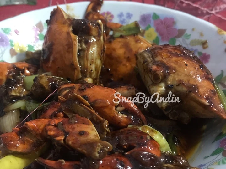 Langkah Mudah untuk Membikin Resep Kepiting Lada Hitam yang Enak Banget Anti Ribet, Lezat