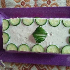 A picture of Chicken sandwich cake.