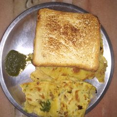 A picture of Vegetarian omelette.