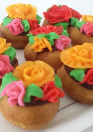 Foto resep Donut Flower #Berani Baking, Berani Shering