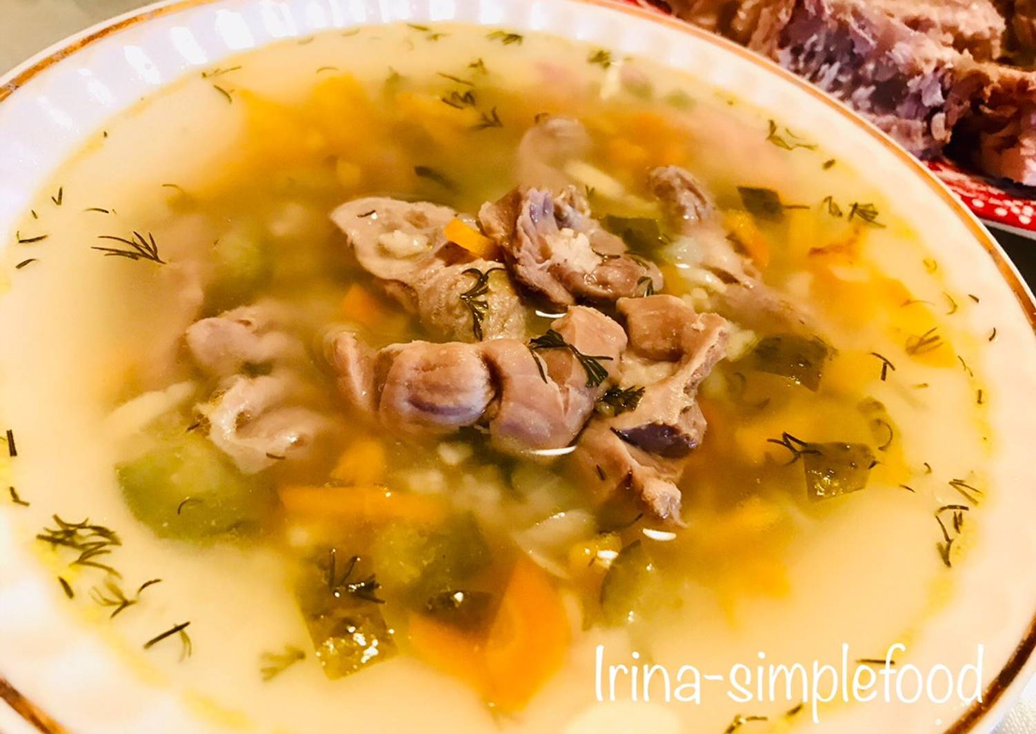 Рассольник С Курицей С Фото