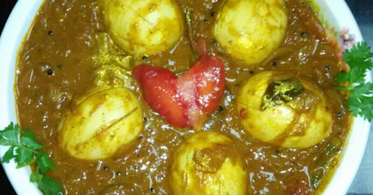 Egg Masala Recipe by shikku - Cookpad