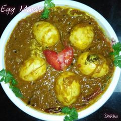 A picture of Egg Masala.