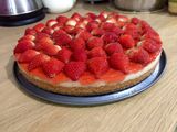 Cheesecake unbaked
