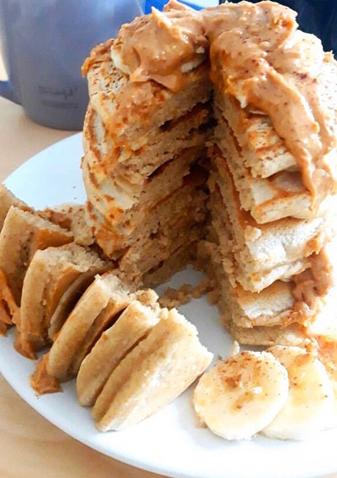 Una foto de Panqueques de Manzana