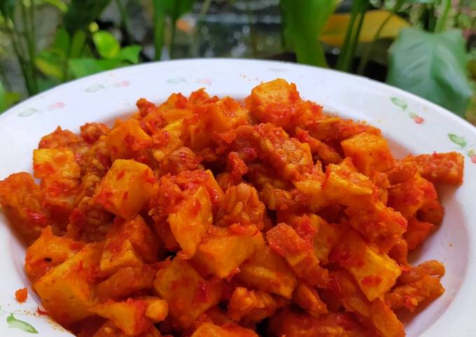 Tempe Kentang Balado