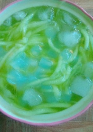 Foto resep Es Melon Sueger🍈🍸