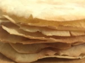 Foto di Pane Carasau fatto in casa(carta musica)