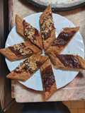 Lengüetes con Dulce de Membrillo