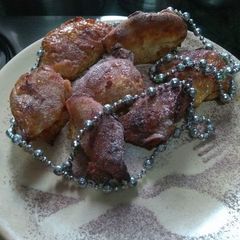 A picture of Jaggery Carrot Pudding Empanada.