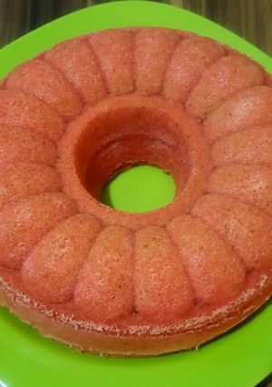 Foto resep Brownies strawberry kukus super lembut