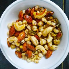 A picture of Nuts chaat.