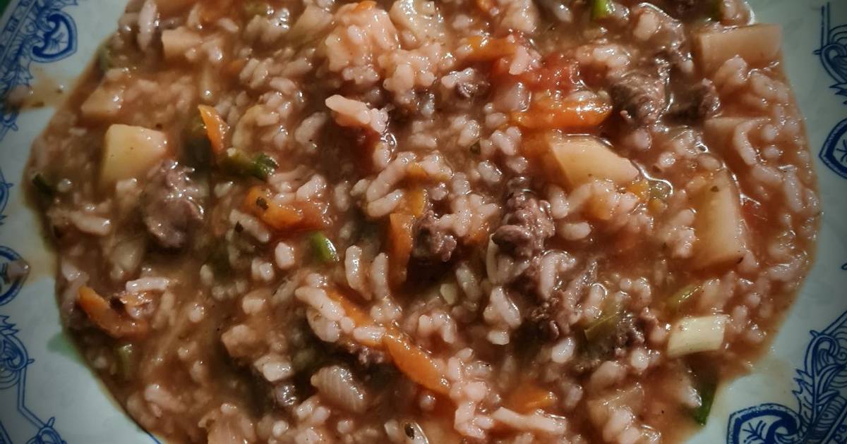 Guisos Arroz Con Carne Recetas Caseras Cookpad