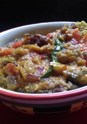 A picture of Pabda fish in coconut gravy.