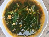 Canh rạm nấu rau tập tàng