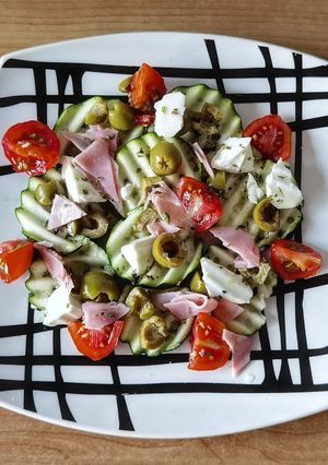 Una foto de Receta fresca con queso fresco