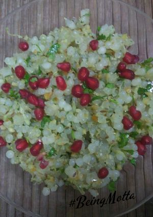 A picture of Healthy bottle gourd sabudana farali khichdi.