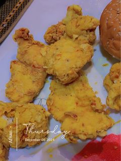 صورة لوصفة دجاج كنتاكي منزلي😋