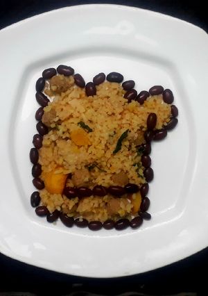 A picture of Veg Dirty Rice.