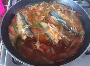 Una foto de Sardina preparada