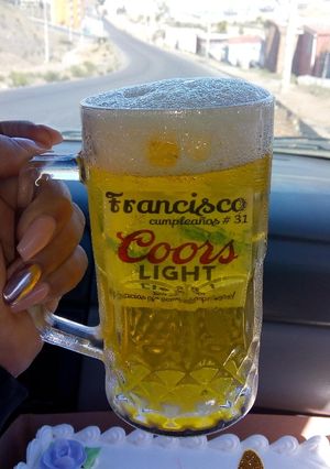 Una foto de Gelatina en forma de cerveza