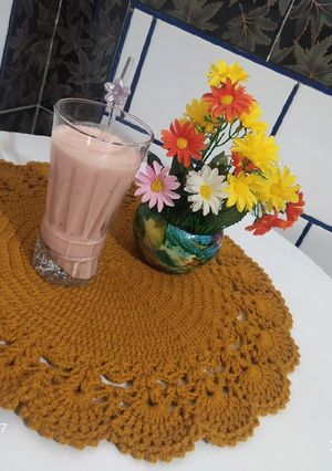 عکسی از دستور میلک شیک هندوانه