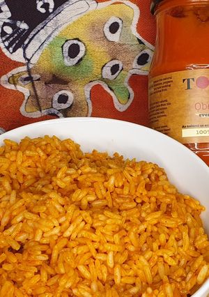 A picture of Perfect Nigerian Jollof Rice.