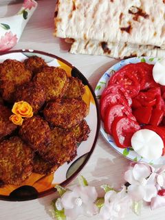 عکسی از دستور کتلت هویج 😍