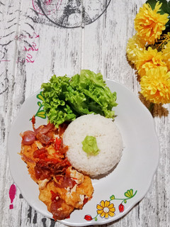 Foto resep Ayam Geprek Sambel Tanpa Kemangi