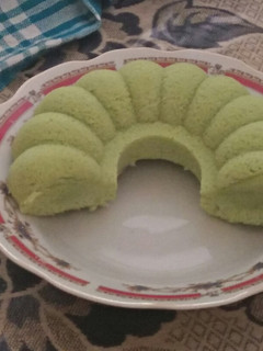 Foto resep Kue bolu pandan
