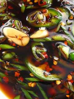 A picture of Super Easy Spicy Korean Style Soy Dipping Sauce.