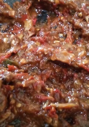 Foto resep Sambal terasi daun jeruk