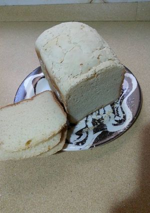 Una foto de Pan sin gluten con panificadora