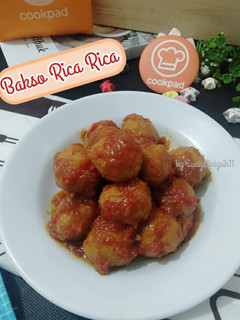 Foto resep Bakso Rica Rica