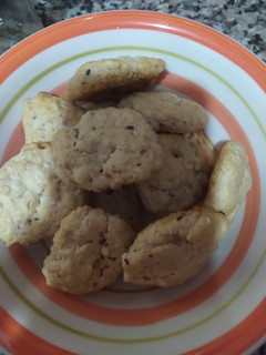 Una foto de Galletitas de avena y chía veganas