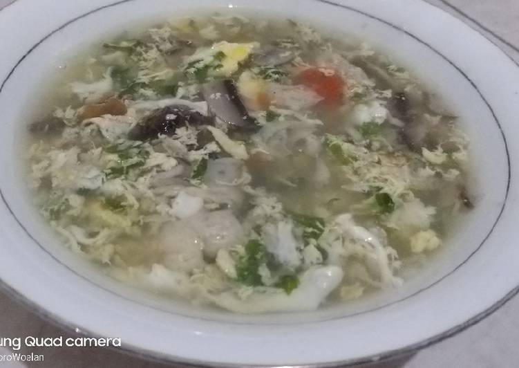 Resep: Soup Telur Simpel