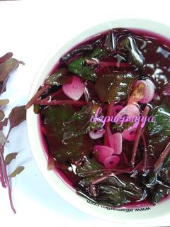 Foto resep Sayur Bening Bayam Merah