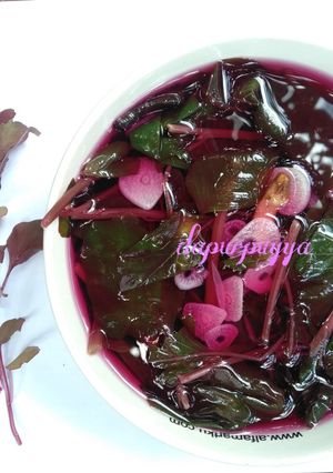 Foto resep Sayur Bening Bayam Merah