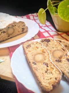 天然酵種德式聖誕麵包史多倫(Stollen) 的食譜成品照片