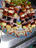Brochetas saludables!