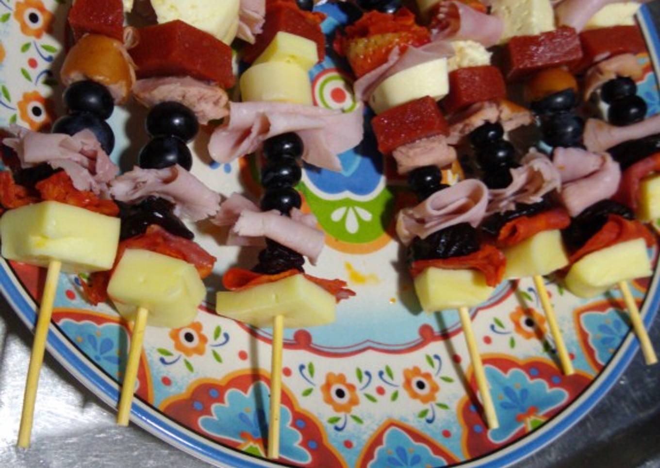 Brochetas saludables!