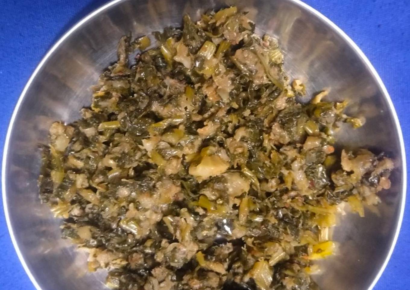 Mooli aur patton ki sabji
