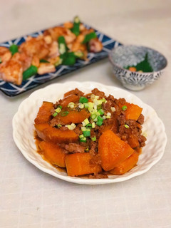 肉末燒南瓜 的食譜成品照片