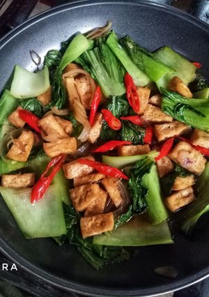Foto resep Tumis Pokcoy Tahu