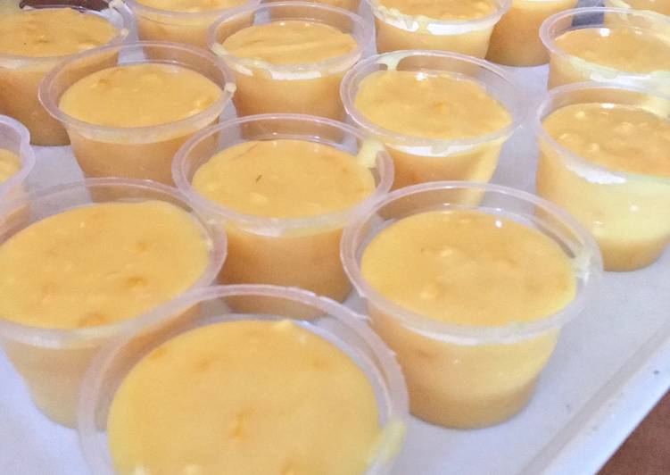 Puding jagung simple