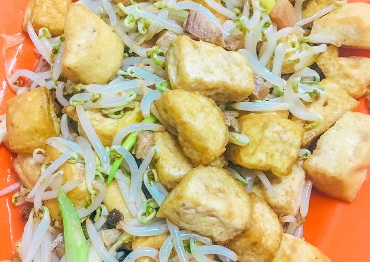 Resep Cah Tauge ikan asin Anti Gagal