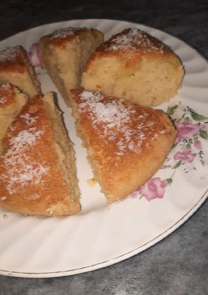 عکسی از دستور کیک عصرونه سریع و خوشمز(بدون فر)
