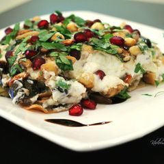 A picture of Eggplant Fatteh.